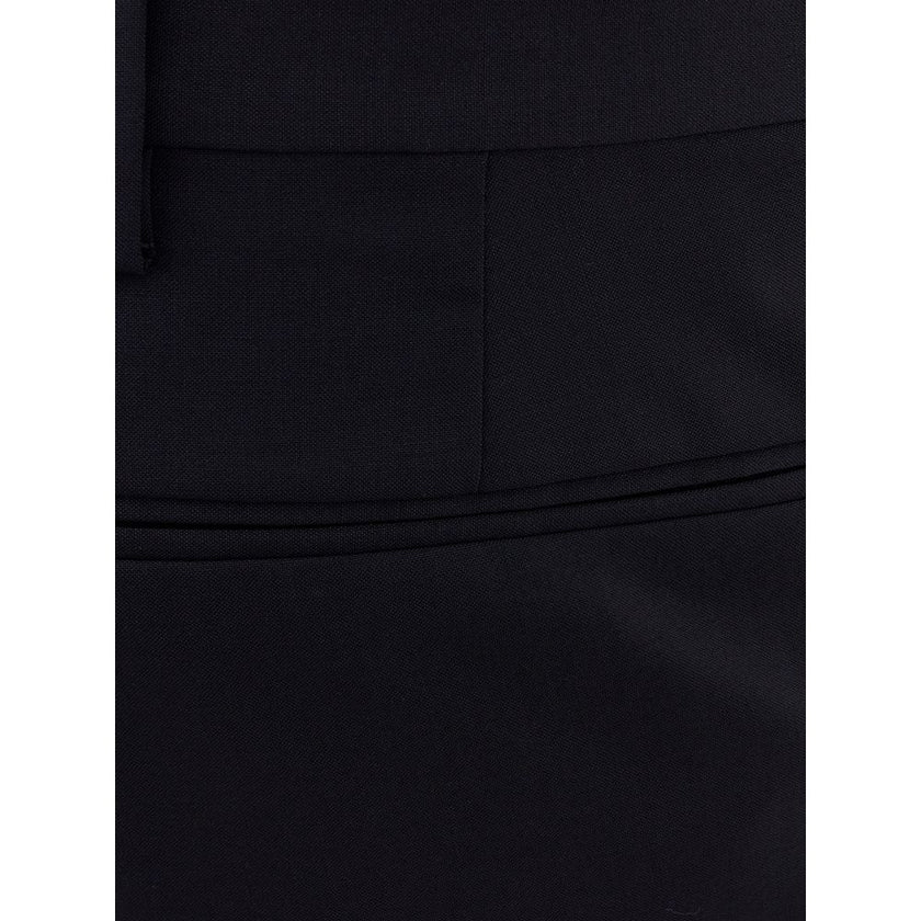 Valentino Garavani Schwarze Wollhose
