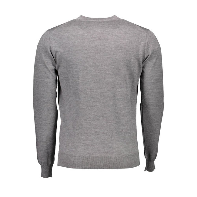 Harmont & Blaine Grauer Pullover aus Wolle