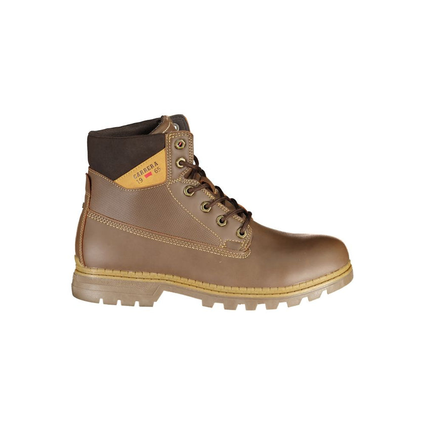 Carrera Brauner Polyester Herrenstiefel
