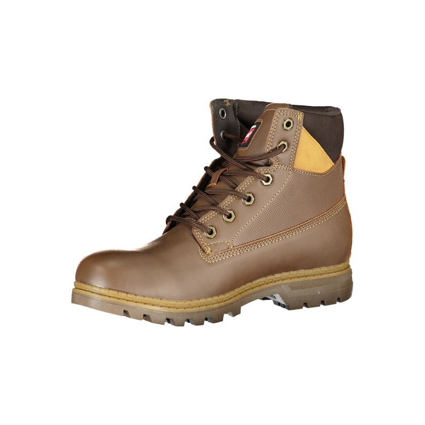 Carrera Brauner Polyester Herrenstiefel