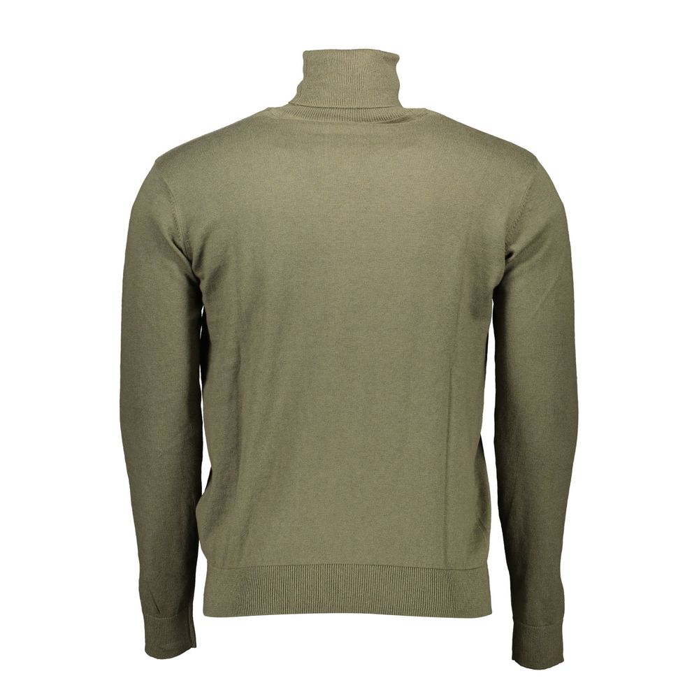 U.S. POLO ASSN. Grüner Baumwollpullover für Männer