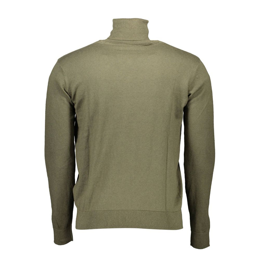 U.S. POLO ASSN. Grüner Baumwollpullover für Männer