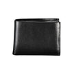 Calvin Klein Schwarzes Leder Portemonnaie