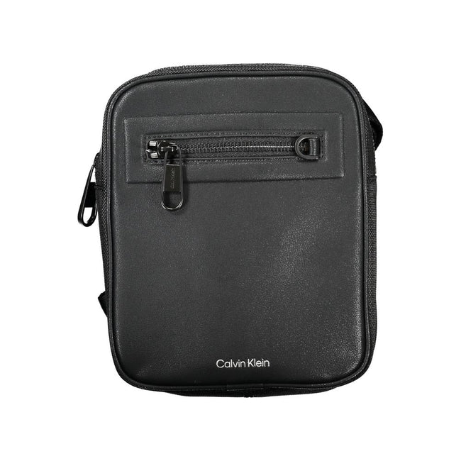 Calvin Klein Schwarze Polyester Handtasche