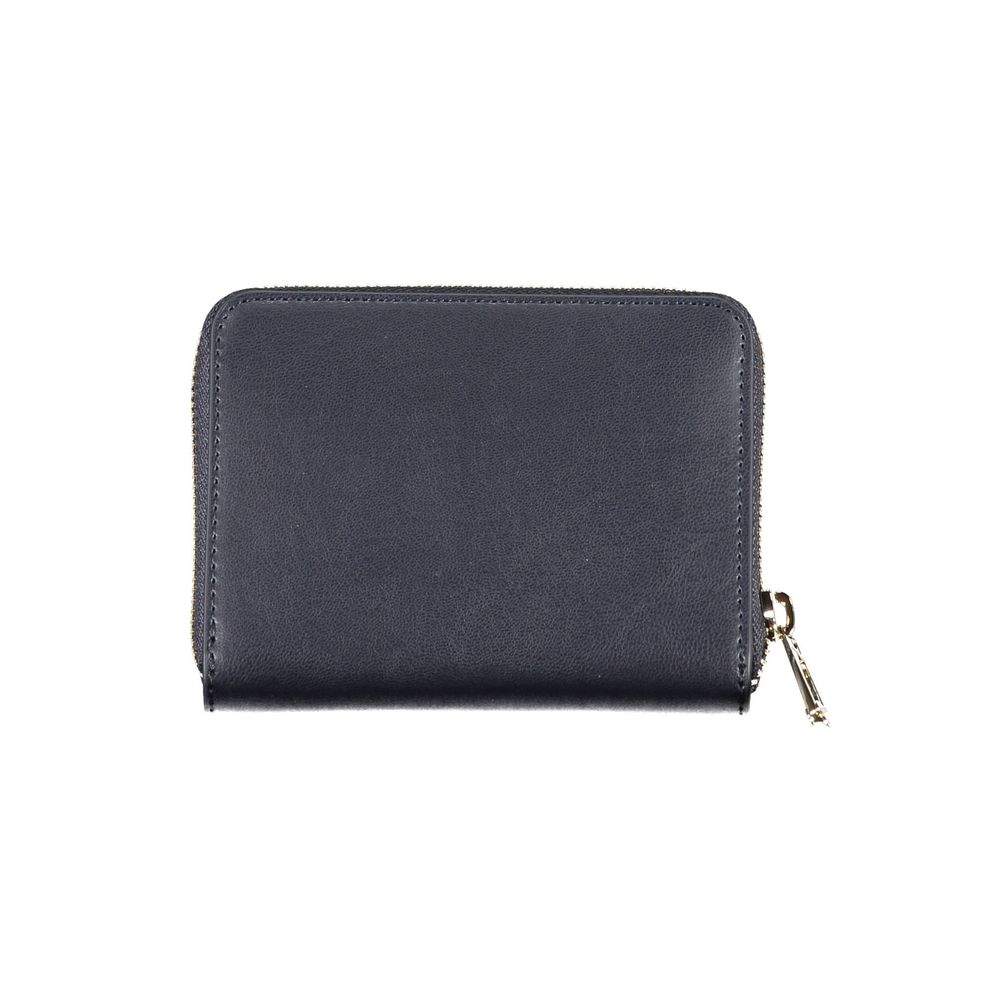Tommy Hilfiger Blu Poliuretano Damen Geldbörse
