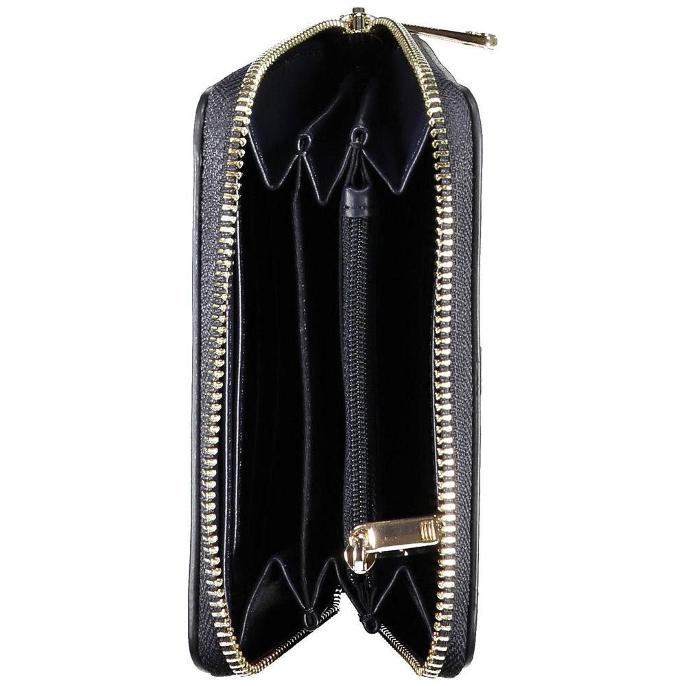 Tommy Hilfiger Blu Poliuretano Damen Geldbörse