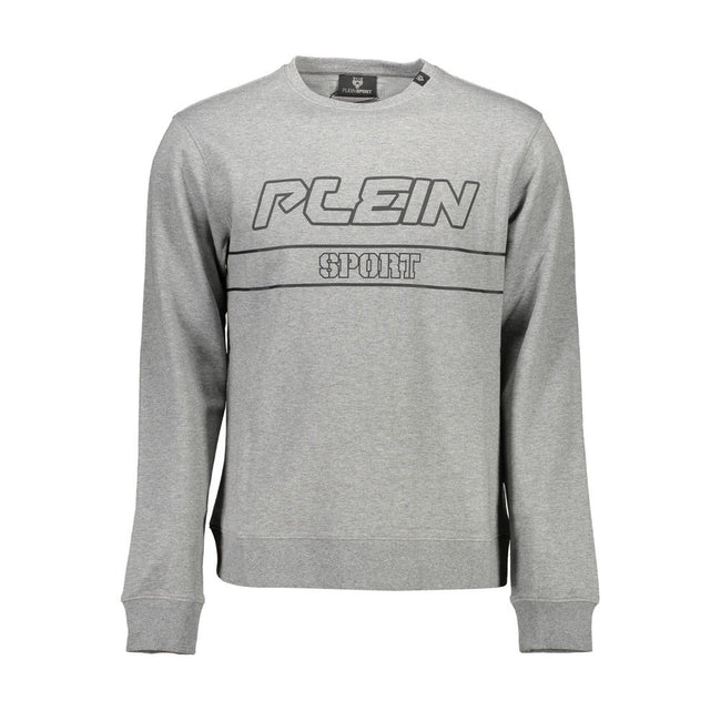 Plein Sport Grigio Baumwoll-Sweatshirt für Herren