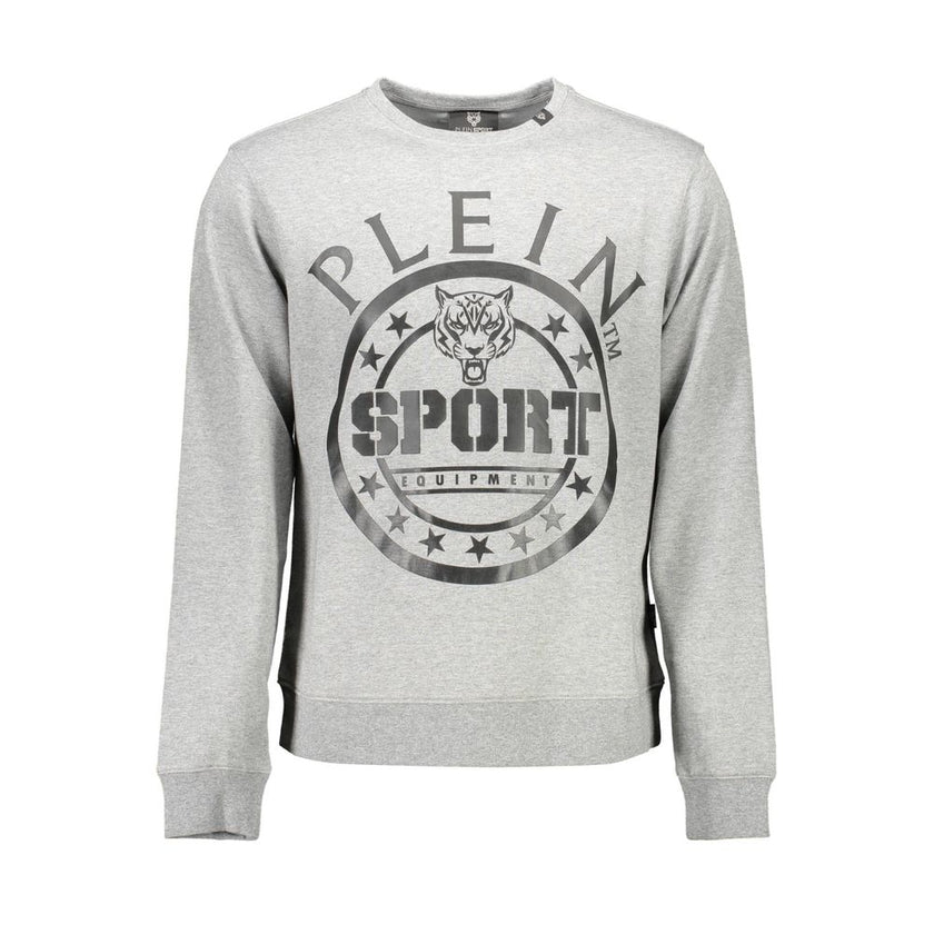 Plein Sport Grigio Baumwoll-Sweatshirt für Herren