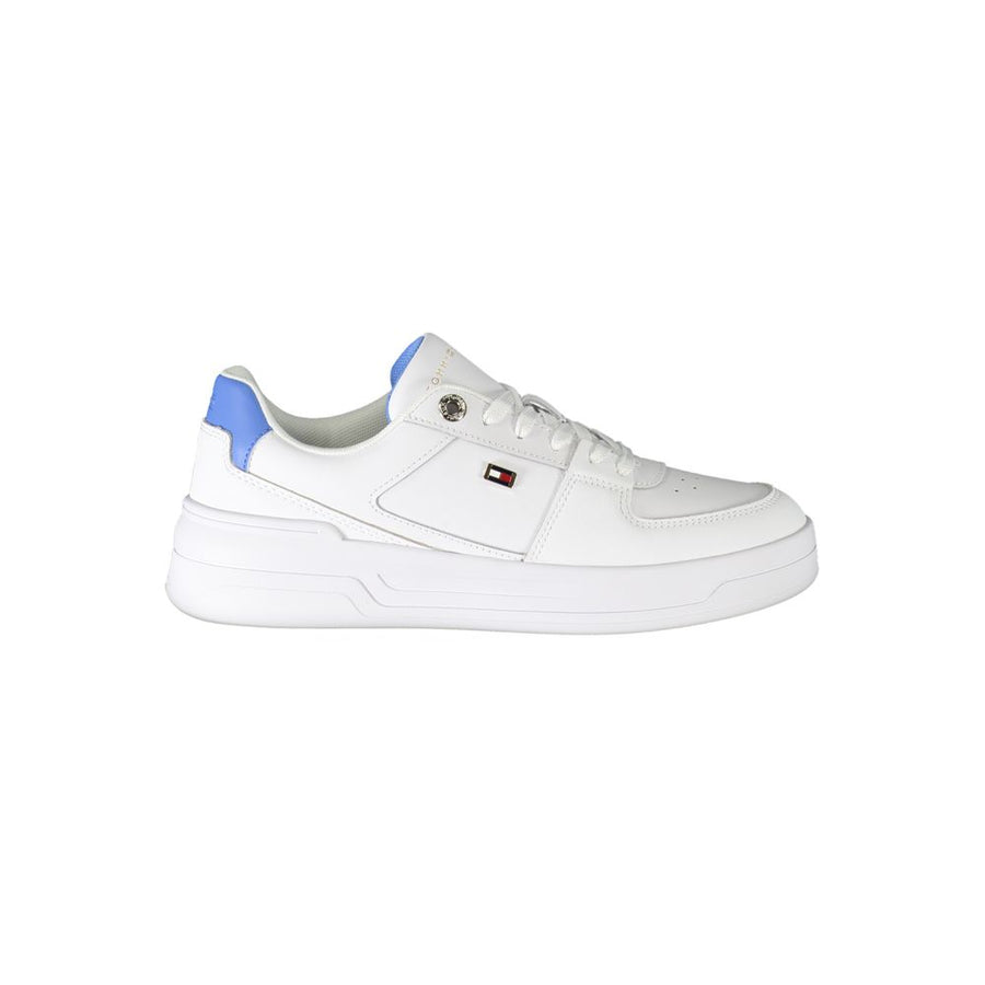 Tommy Hilfiger white canvas sneakers