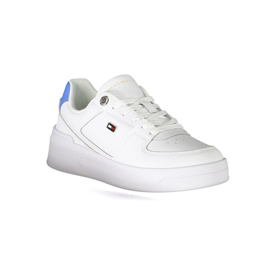 Tommy Hilfiger white canvas sneakers