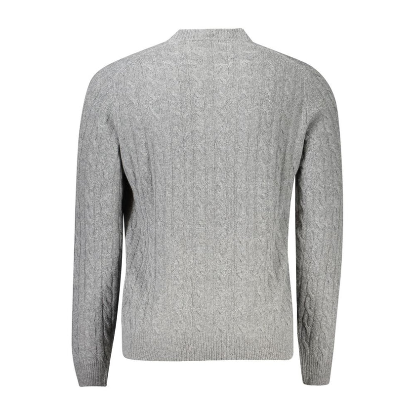 North Sails Grauer Pullover aus Wolle
