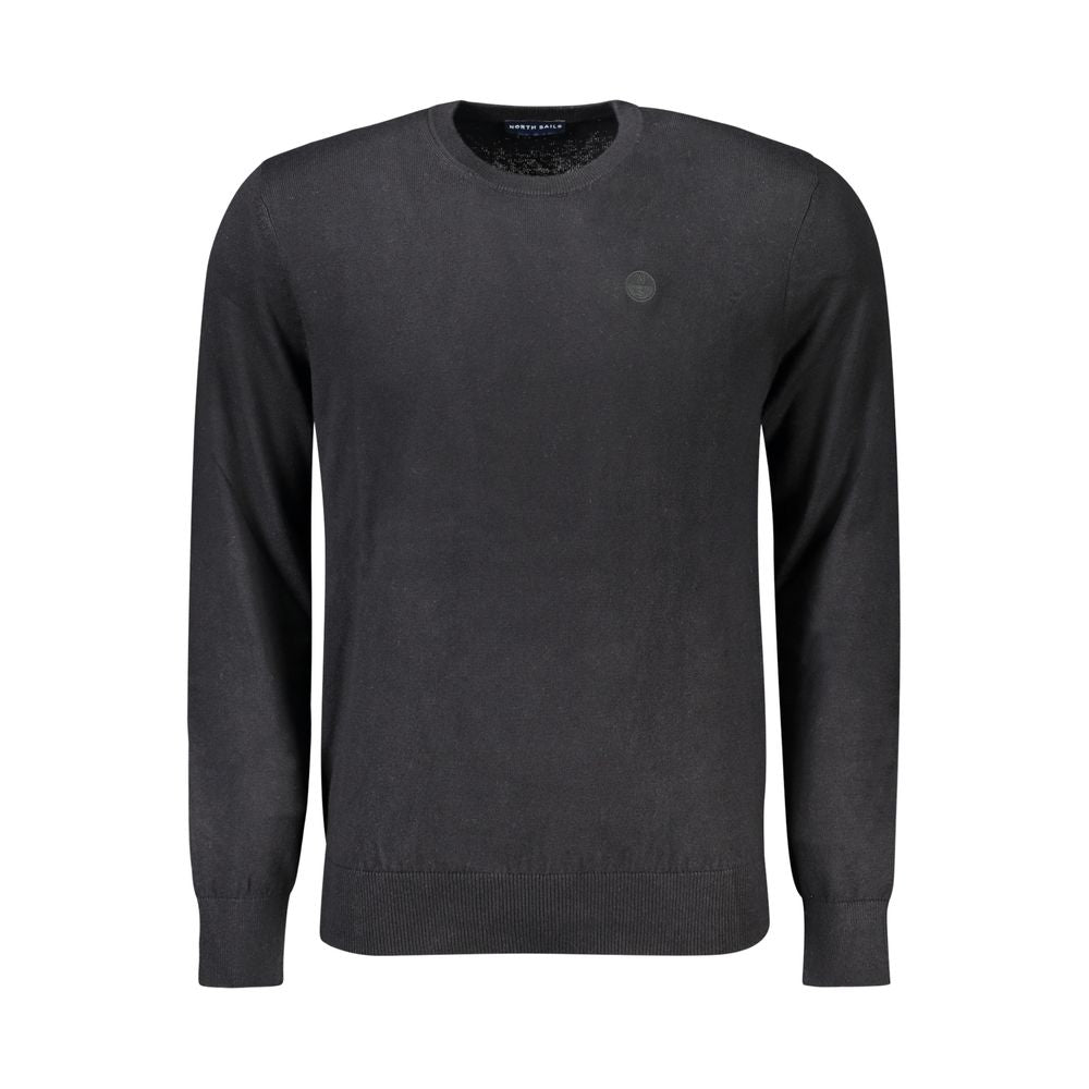 North Sails Schwarzer Herrenpullover aus Baumwolle