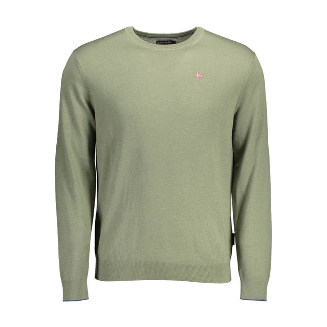 Napapijri Grüner Wollpullover
