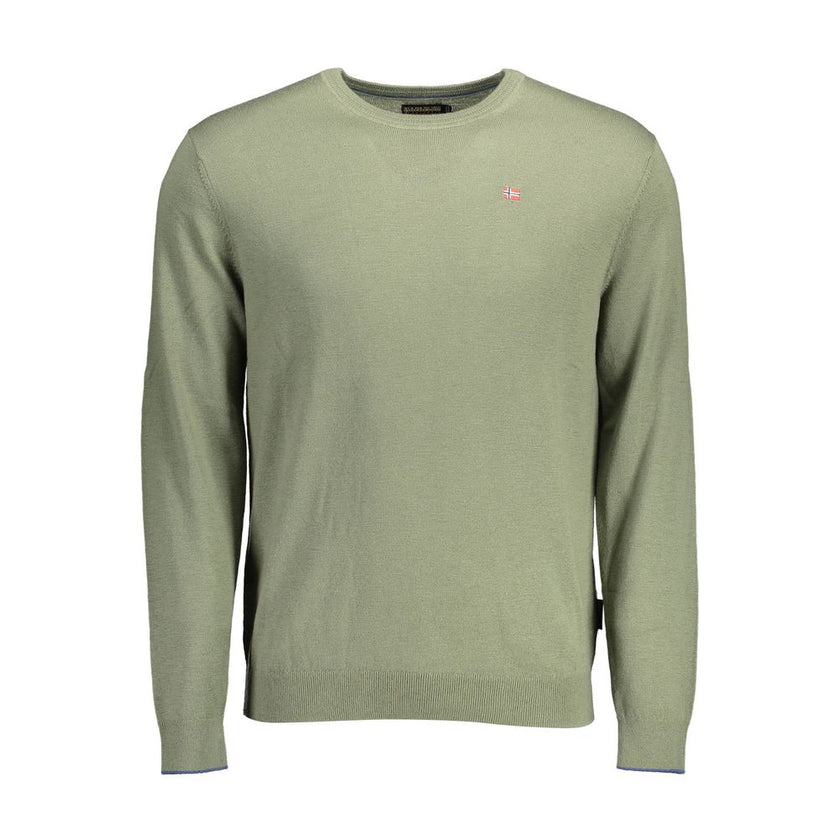 Napapijri Grüner Wollpullover
