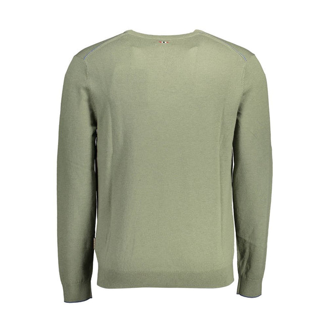 Napapijri Grüner Wollpullover
