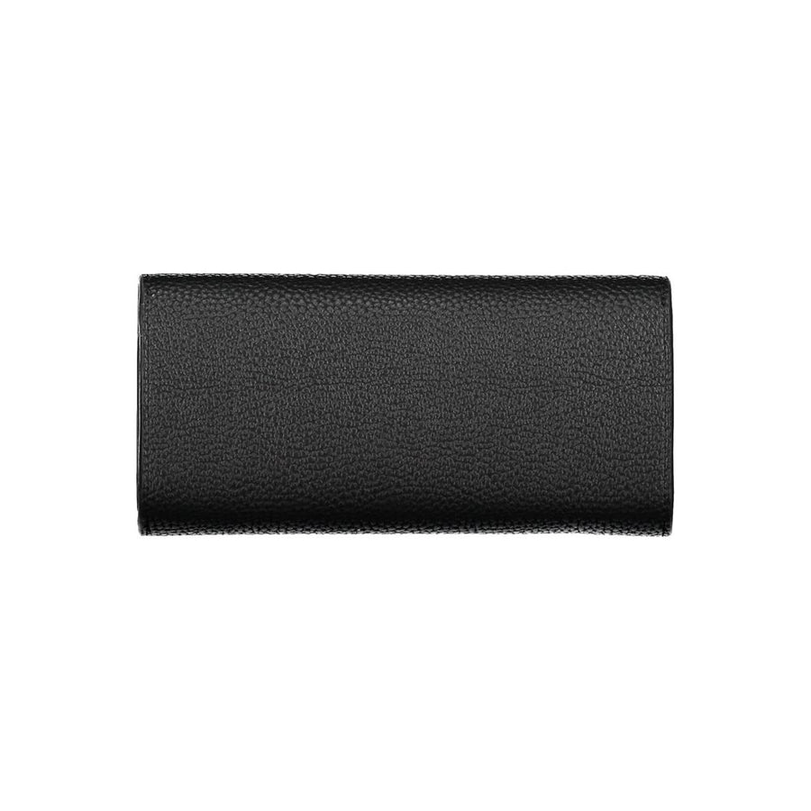 Tommy Hilfiger Schwarzes Polyethylen Portemonnaie für Frauen