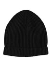 Dolce & Gabbana Black Cashmere Knit Hat Winter Beanie