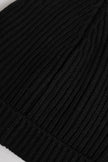 Dolce & Gabbana Black Cashmere Knit Hat Winter Beanie