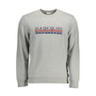 Napapijri Grigio Baumwoll-Sweatshirt für Herren
