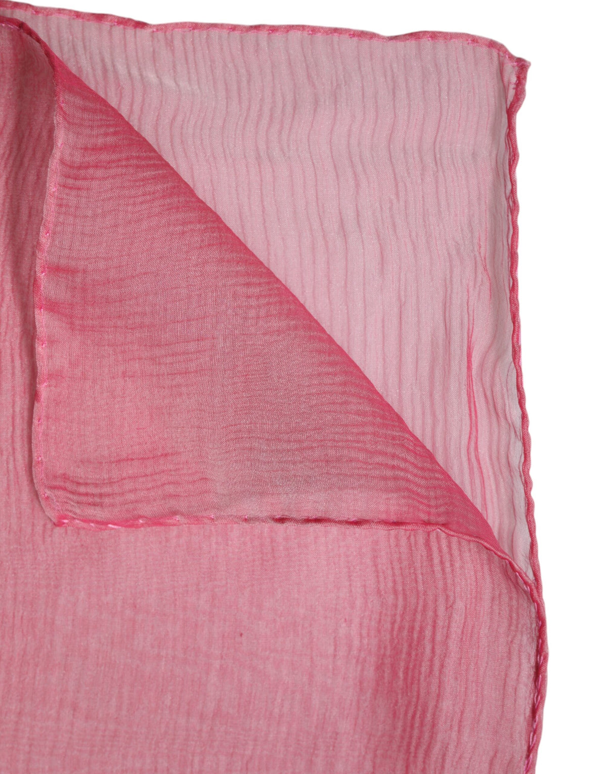 Dolce & Gabbana Pink Silk Rectangle Women's Wrap Scarf Shawl