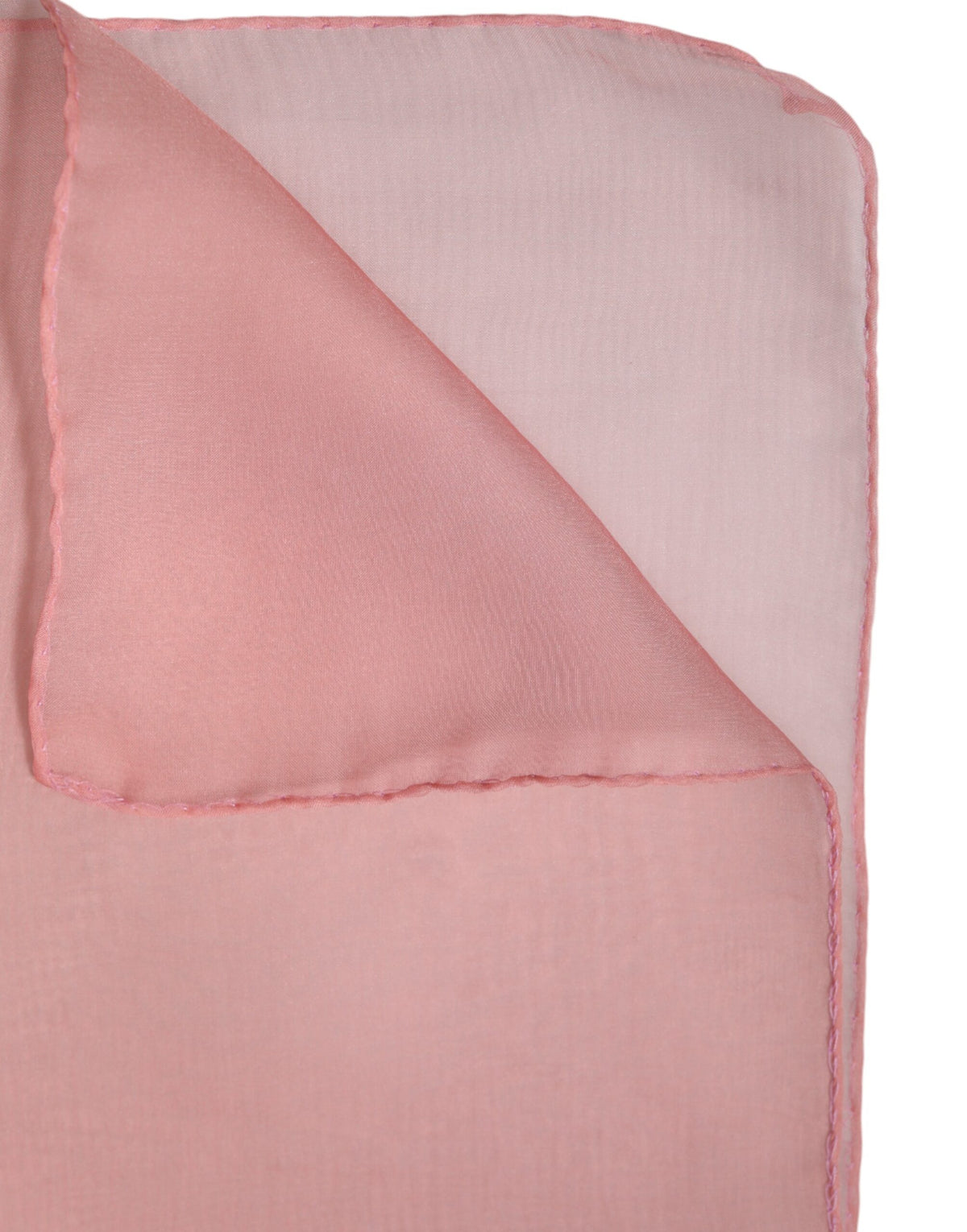 Dolce & Gabbana Pink Silk Rectangle Women's Wrap Scarf Shawl
