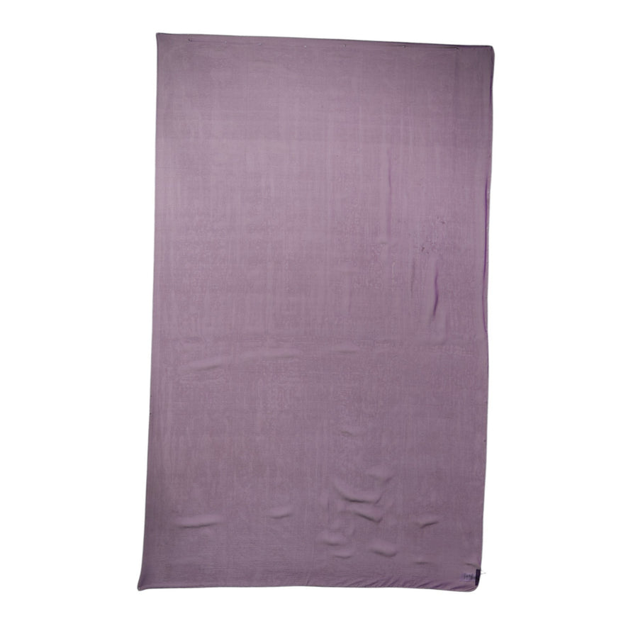 Dolce & Gabbana Purple Silk Scarf Rectangle Wrap Scarf