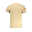Cavalli Class Beige Baumwoll-T-Shirt für Herren