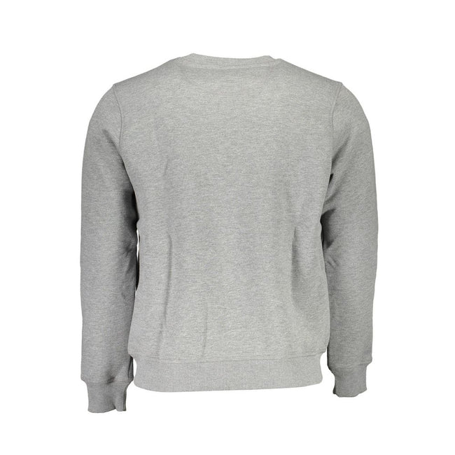 North Sails Grauer Baumwollpullover für Herren