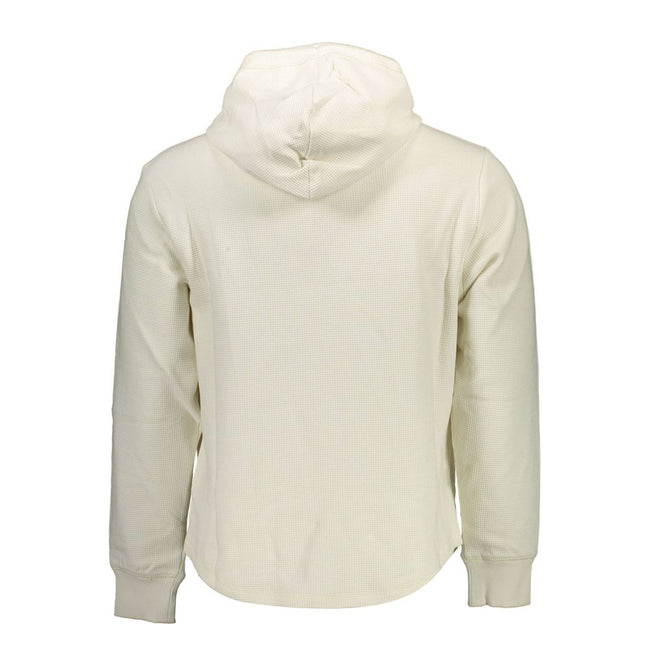 Calvin Klein Baumwoll-Pullover in Weiß