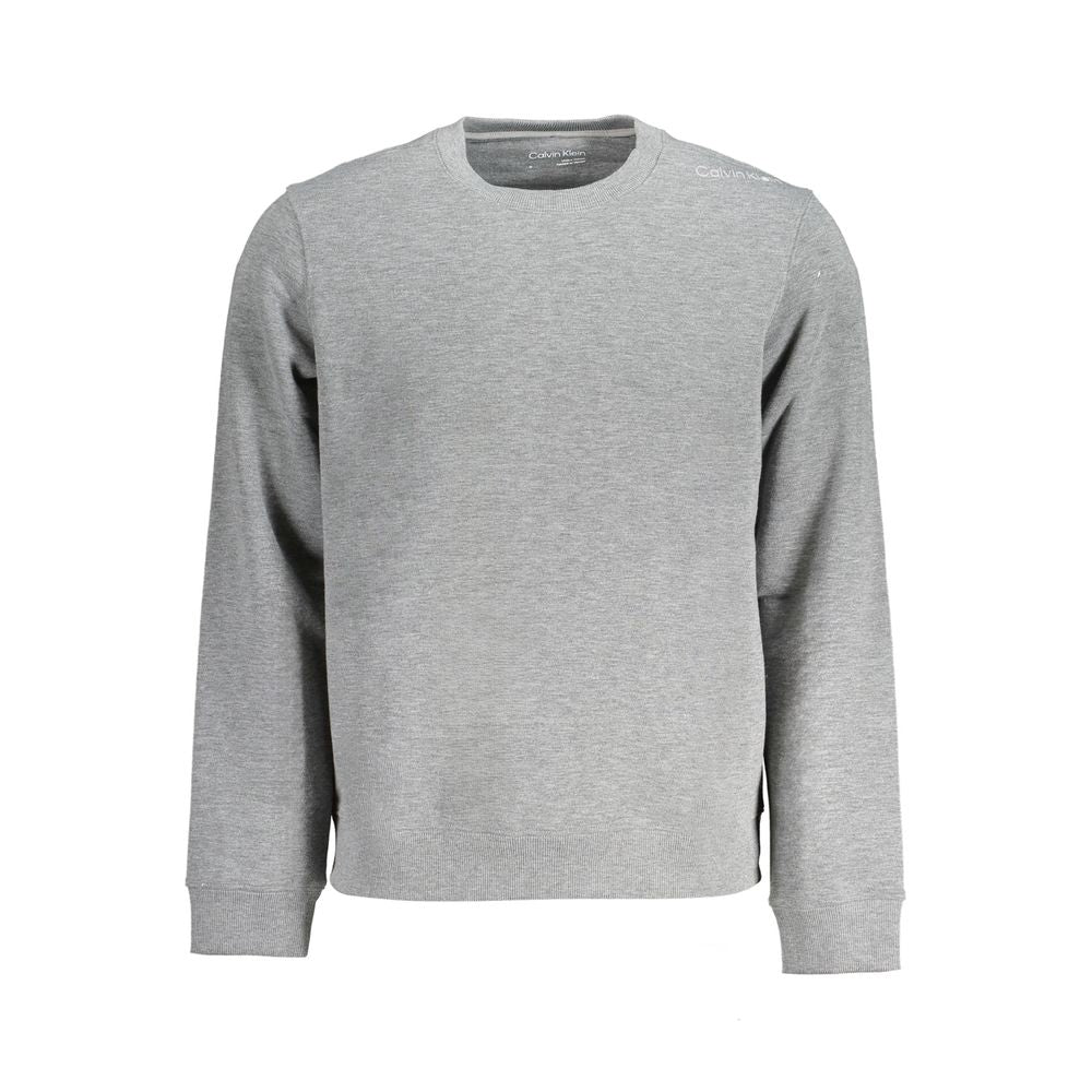 Calvin Klein Grey Polyester Men's Sweatshirt