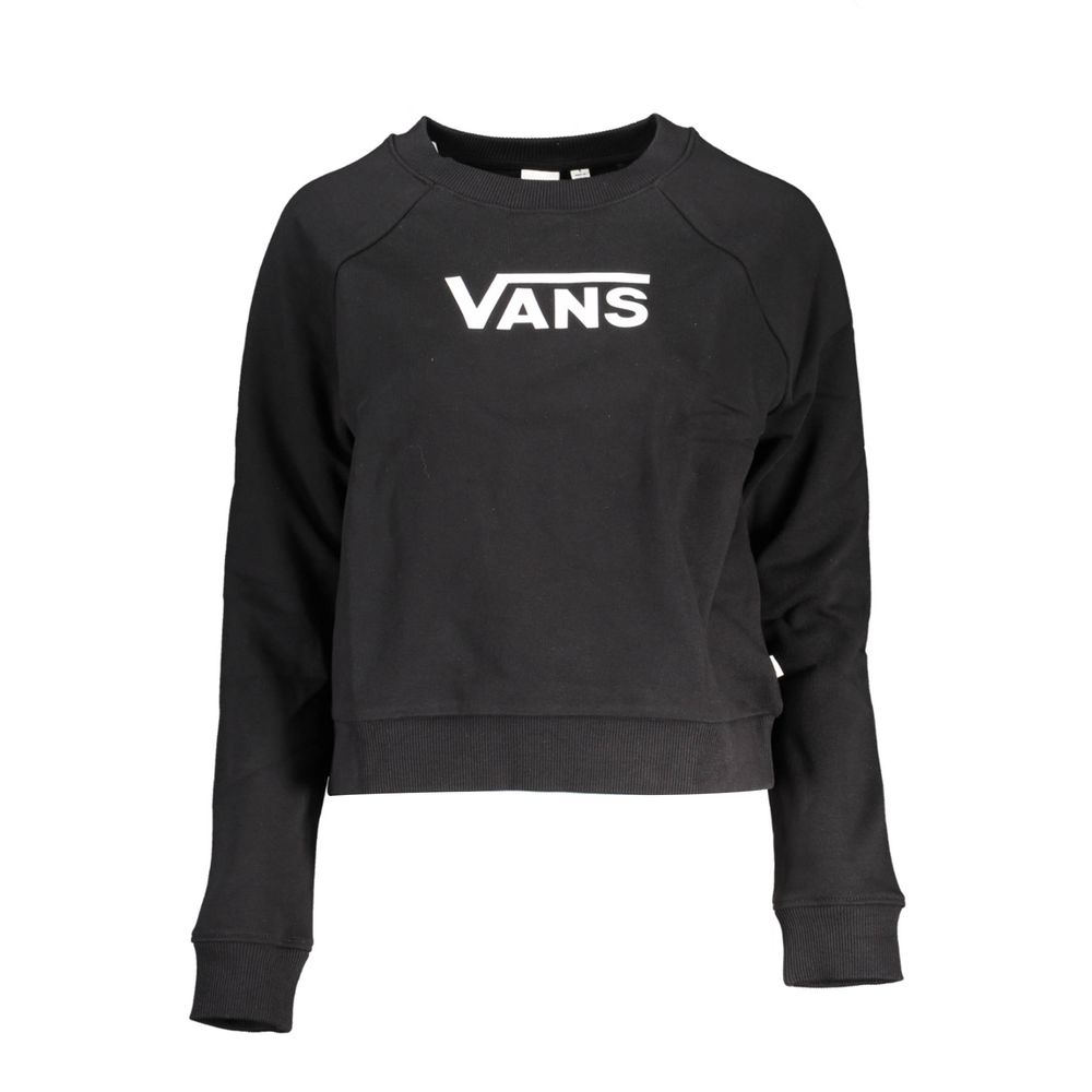Vans Schwarzer Baumwoll-Sweatshirt für Damen