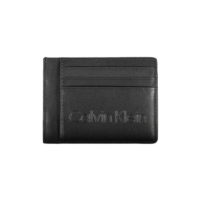 Calvin Klein Schwarze Brieftasche aus Polyethylen für Herren