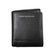 Tommy Hilfiger Schwarzes Leder Portemonnaie für Herren