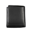 Tommy Hilfiger Schwarzes Leder Portemonnaie für Herren