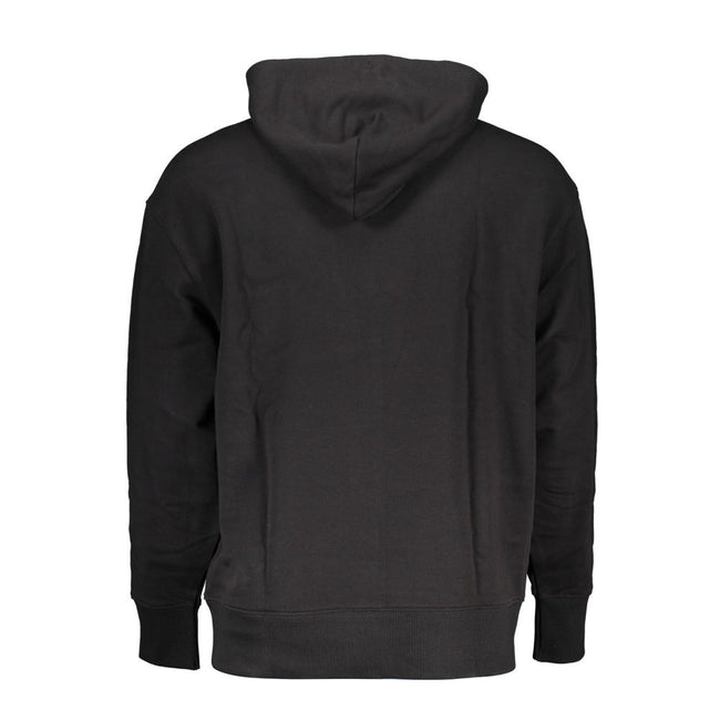Tommy Hilfiger Schwarzer Herren-Hoodie aus Baumwolle