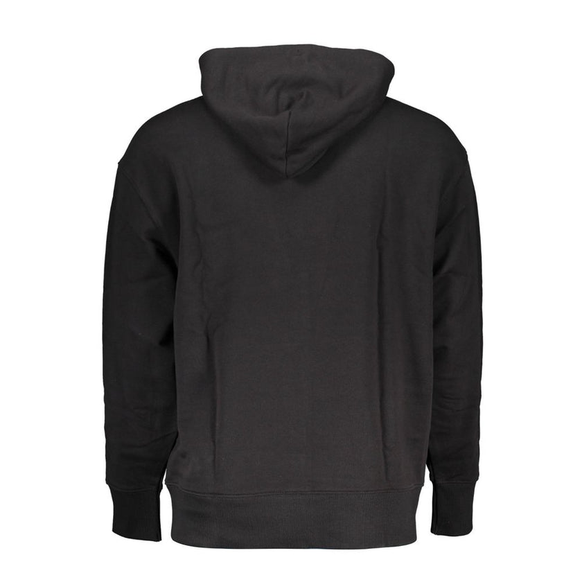 Tommy Hilfiger Schwarzer Herren-Hoodie aus Baumwolle