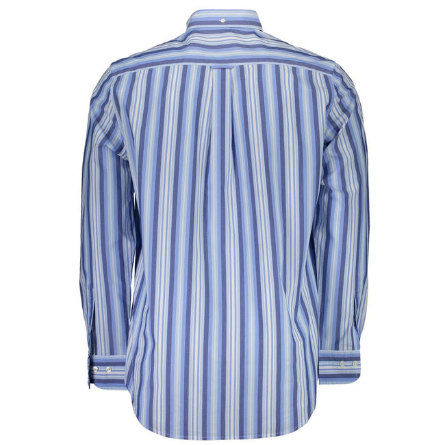 Gant Schwarzes Baumwoll-T-Shirt für Herren