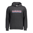 Napapijri Schwarzer Herren-Hoodie aus Baumwolle