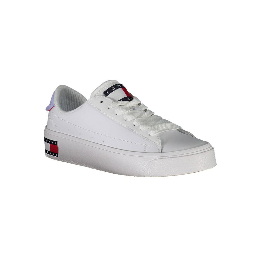Tommy Hilfiger white canvas sneakers