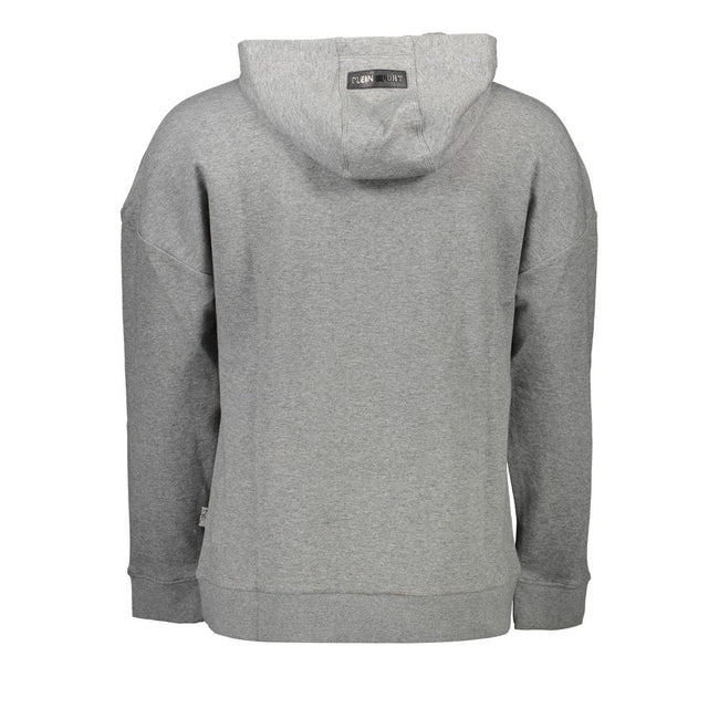 Plein Sport Grigio Baumwoll-Sweatshirt für Herren