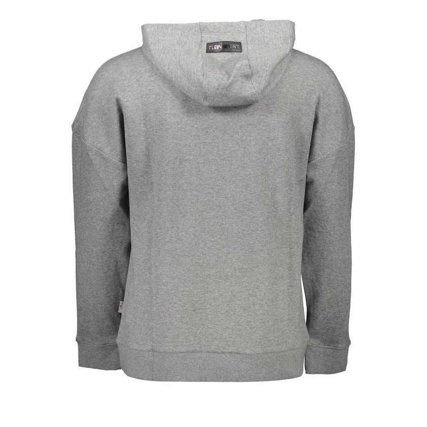 Plein Sport Grigio Baumwoll-Sweatshirt für Herren