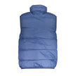 La Martina Ärmellose Polyamid-Jacke in Blau