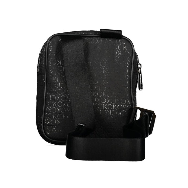 Calvin Klein Schwarze Polyester-Umhängetasche