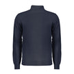 Norway 1963 Blauer Herrenpullover aus Wolle