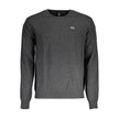 La Martina Grauer Pullover aus Wolle