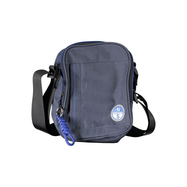 North Sails Polyester-Schultertasche in Blau