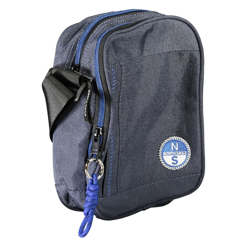 North Sails Blaue Schultertasche aus Polyester