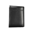 Calvin Klein Schwarzes Leder Portemonnaie