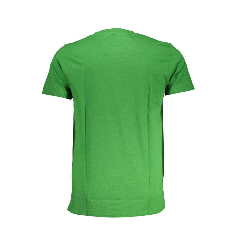 Cavalli Class Men's Green Cotton T-Shirt