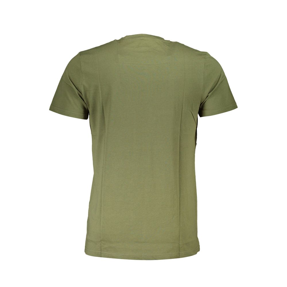 Cavalli Class Men's Green Cotton T-Shirt